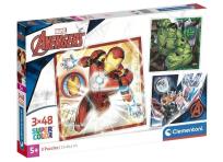 Opakowanie Puzzle 3x48 Super Kolor The Avengers