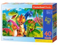 Opakowanie Puzzle 40 Dinosaurs Selfie CASTOR