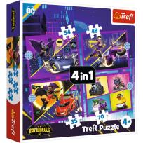 Opakowanie Puzzle 4w1 Poznaj Batwheels TREFL