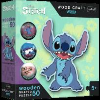 Opakowanie Puzzle 50 drewniane Wood Craft Junior Lilo & Stitch  20205