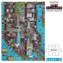 Opakowanie Puzzle 500 8-BIT Nowy Jork
