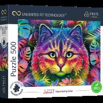Opakowanie Puzzle 500 Color Splash: Hypnotizing Gaze TREFL