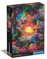 Opakowanie Puzzle 500 Compact Psychedelic Jungle Sunrise