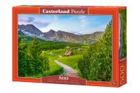 Opakowanie Puzzle 500 el. B-53582  Trail in Tatras, Poland