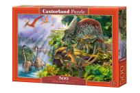 Opakowanie Puzzle 500 el.B-53643 Dinosaur Valley