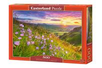Opakowanie Puzzle 500 Harebells at Sunrise CASTOR