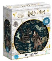 Opakowanie Puzzle 500 Harry Potter. Devoted. Legend