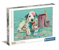 Opakowanie Puzzle 500 HQ The Funny Dalmatian