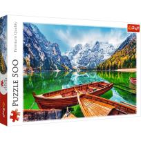 Opakowanie Puzzle 500 Jezioro Braies Włochy 37486