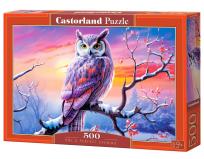Opakowanie Puzzle 500 Owl's Perfect Evening CASTOR