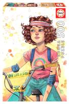 Opakowanie Puzzle 500 Run Like A Girl, Esther Gili G3
