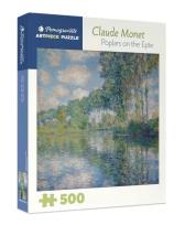 Opakowanie Puzzle 500 Topole nad jeziorem, Claude Monet