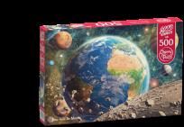 Opakowanie Puzzle 500 View from the Moon 20036