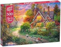 Opakowanie Puzzle 500 Warmth of Home CherryPazzi 20173