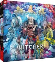 Opakowanie Puzzle 500 Wiedźmin: Monster Faction