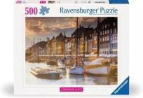 Opakowanie Puzzle 500 Zachód Słońca w Kopenhadze