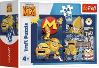 Opakowanie Puzzle 54 mini - Z Minionkami fajnie jest! 3 TREFL