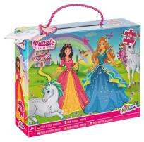 Opakowanie Puzzle 60 Księżniczki 58x38,5cm