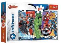 Opakowanie Puzzle 60 Niezwyciężeni Avengersi TREFL