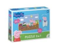 Opakowanie Puzzle 60 Peppa Pig with charater figure