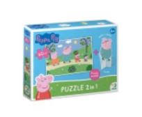 Opakowanie Puzzle 60 Peppa Pig with charater figure