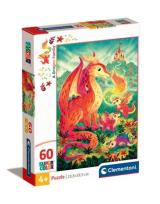 Opakowanie Puzzle 60 Super Kolor A Dragon Family