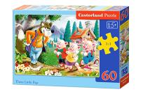 Opakowanie Puzzle 60 Trzy świnki CASTOR