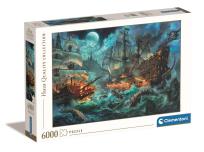 Opakowanie Puzzle 6000 HQ Pirates Battle