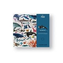Opakowanie Puzzle 750 Świat Zwierząt Oceanicznych