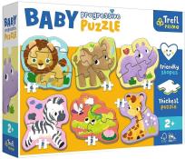 Opakowanie Puzzle Baby Progressive - Safari TREFL