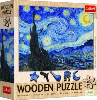 Opakowanie Puzzle drewniane 200 Gwiaździsta Noc TREFL