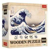 Opakowanie Puzzle drewniane 200 Wielka Fala w Kanagawie TREFL