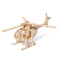 Opakowanie Puzzle Drewniane 3D Helikopter