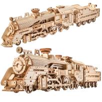 Opakowanie Puzzle Drewniane 3D - Lokomotywa
