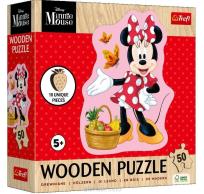 Opakowanie Puzzle drewniane 50 Wesoła Minnie TREFL