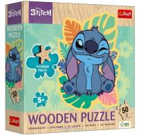 Opakowanie Puzzle drewniane 50 Wesoły Stitch TREFL