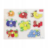 Opakowanie Puzzle drewniane medium Fruits 61634