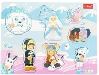 Opakowanie Puzzle drewniane medium Ice castle 61633