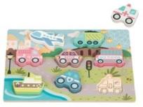 Opakowanie Puzzle drewniane Pojazdy