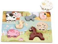 Opakowanie Puzzle drewniane Zwierzątka