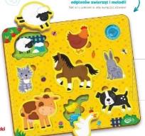 Opakowanie Puzzle dźwięki wokół nas zwierzęta