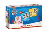 Opakowanie Puzzle Paw Patrol 3 in1