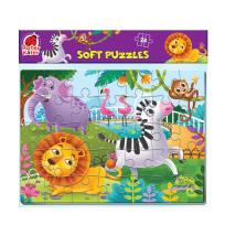 Opakowanie Puzzle piankowe Zwierzęta w ZOO