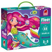 Opakowanie Puzzle podłogowe Mała syrena
