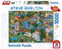 Opakowanie Puzzle PQ 1000 Steve Skeleton Rzucić wszystko G3