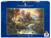 Opakowanie Puzzle Thomas Kinkade Górskie zacisze 1000