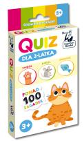 Okładka książki Quiz dla 3-latka. Kapitan Nauka