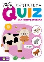 Okładka książki Quiz dla przedszkolaka. Zwierzęta