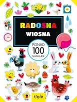 Okładka książki Radosna wiosna. Ponad 100 naklejek. Ponad 100 naklejek