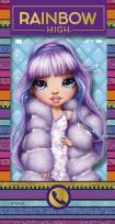 Okładka książki Rainbow High. Violet i Sunny. Książeczka telefon
